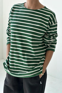 Le Bon Shoppe Marseilles White Stripe On Pine Top