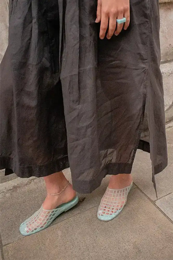 Cocci Maggie Mint Jelly Shoes - The Mercantile London
