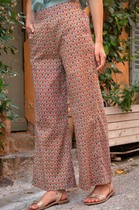 Zen Ethic Leana Opio Green Trousers - The Mercantile London