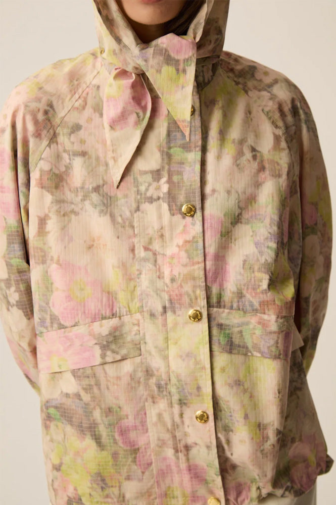 Des Petits Hauts Ylang Bouquet Waterproof Parka