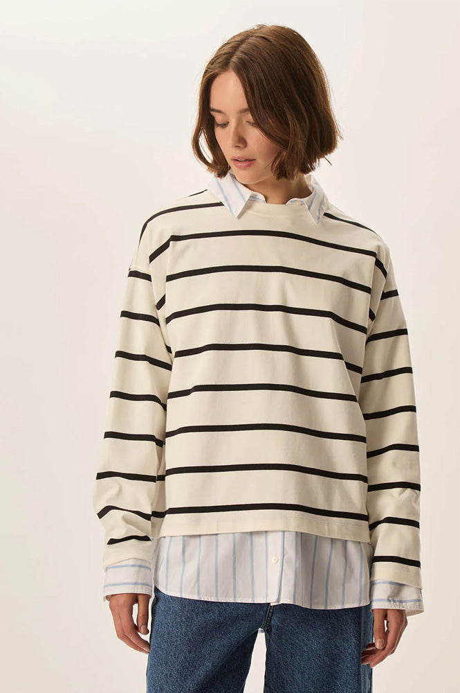 Des Petit Hauts Felizou Striped Sailor Top - The Mercantile London