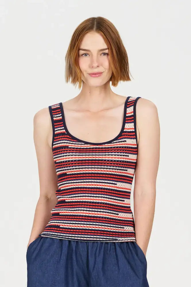 Komodo Rosaria Striped Vest Top - The Mercantile London