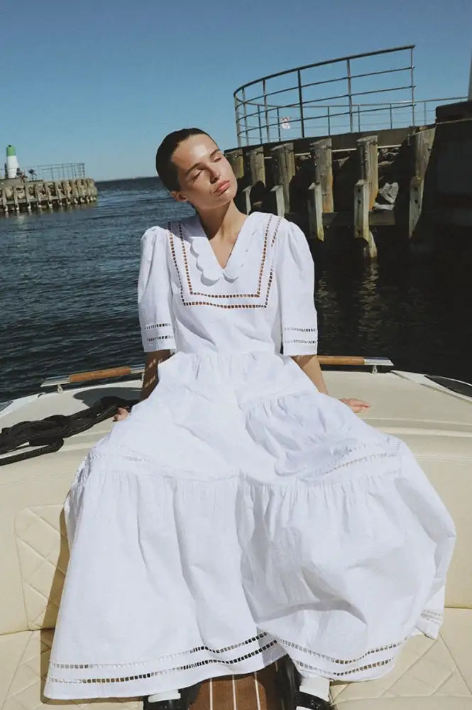 Stella Nova White Maxi Dress
