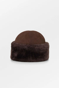 Beck Söndergaard Dora Chocolate Torte Shearling Hat - The Mercantile London