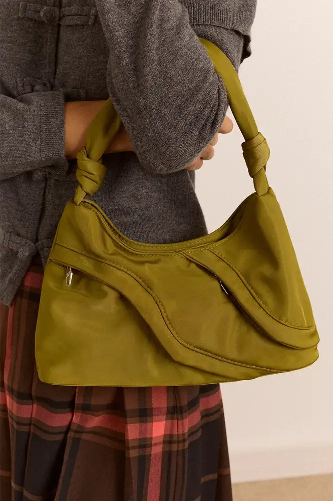 Damson Madder Byron Chartreuse Shoulder Bag
