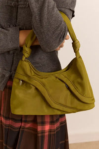 Damson Madder Byron Chartreuse Shoulder Bag