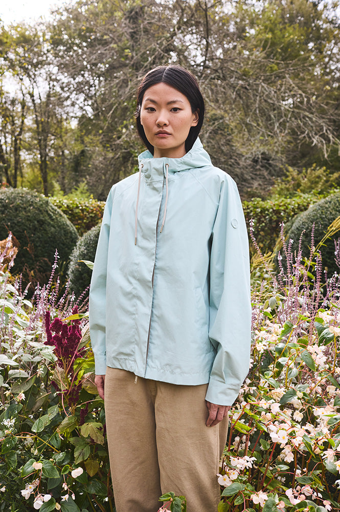 Tantä Dhuda Blue Haze Raincoat - The Mercantile London
