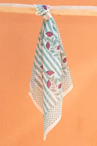 Zen Ethic Beaulieu Printed Bandana Scarf - The Mercantile London