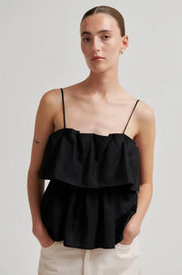 Second Female Aie Black Top - The Mercantile London
