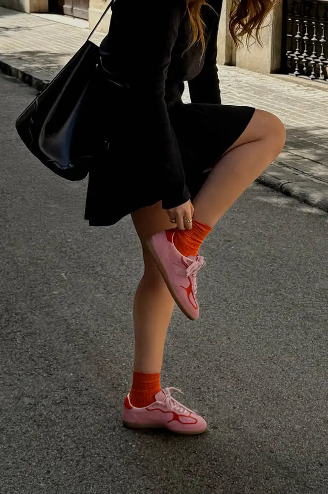 Alohas Rife Sea Pink Trainers - The Mercantile London
