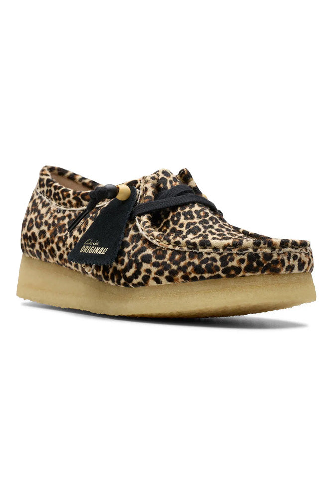 Clarks Leopard Print Wallabees