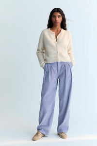 The New Society Nicol Lilac Haze Corduroy Trousers - The Mercantile London