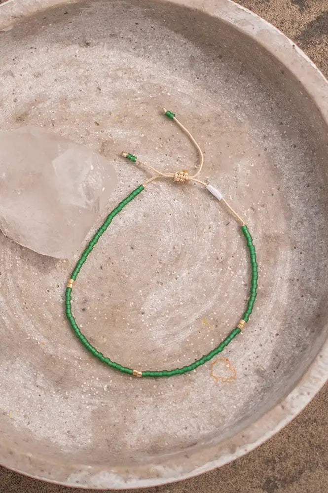 MAAS Emerald Cami Bracelet - The Mercantile London