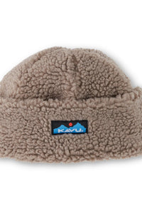 Kavu Fur Ball Mocha Beanie
