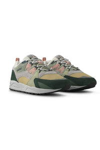 Karhu Fusion 2.0 Spruce And Cameo Rose Trainers - The Mercantile London