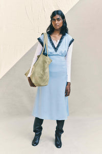 Baum Und Pferdgarten Andra Dusk Blue Dress - The Mercantile London