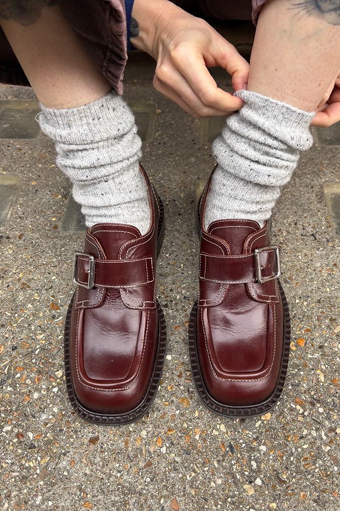 Billi Bi Castagno Giamaica Buckle Loafer - The Mercantile London