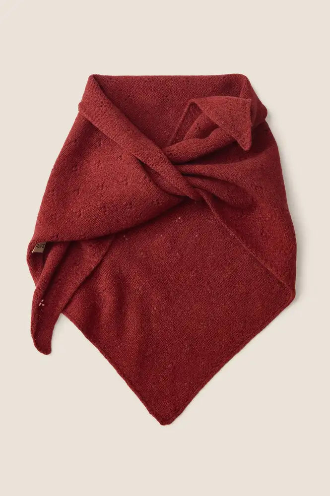 Rove Berry Pointelle Neckerchief