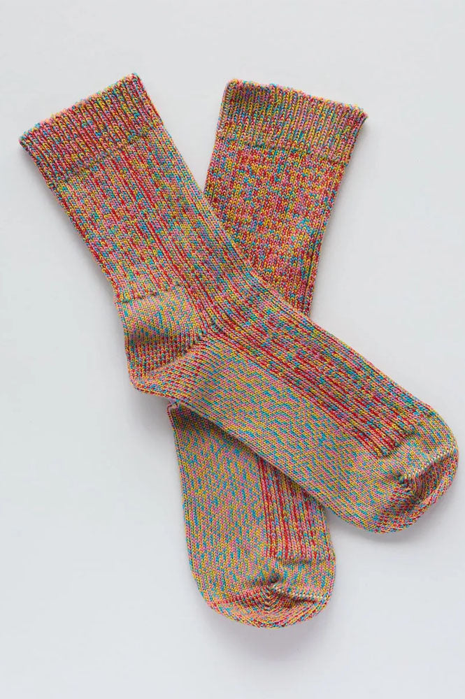 Rock + Ruby Betsy Pink Sprinkles Wool Socks