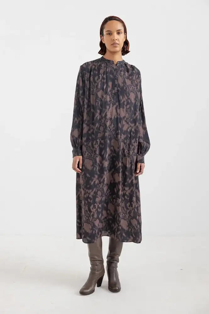 Project AJ117 Kaethe Garnet Jacquard Dress