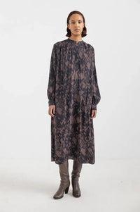 Project AJ117 Kaethe Garnet Jacquard Dress