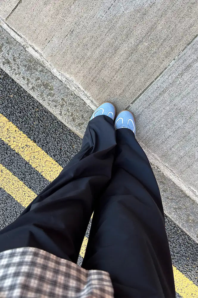 Alohas Rife Cornflower Blue Trainers - The Mercantile London