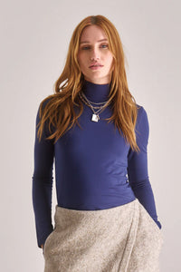 Komodo Skinilla Modal Navy Top - The Mercantile London