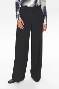 Numph Almut Caviar Suit Trousers - The Mercantile London