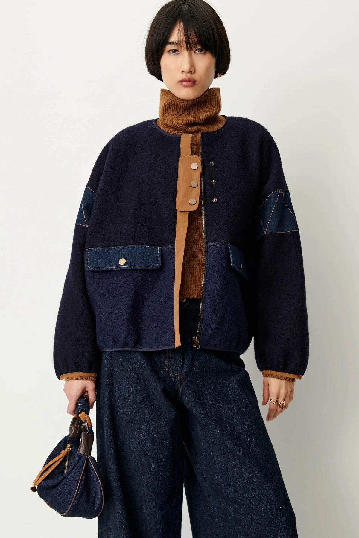 Sessùn Cold Night Indigo Mood Jacket
