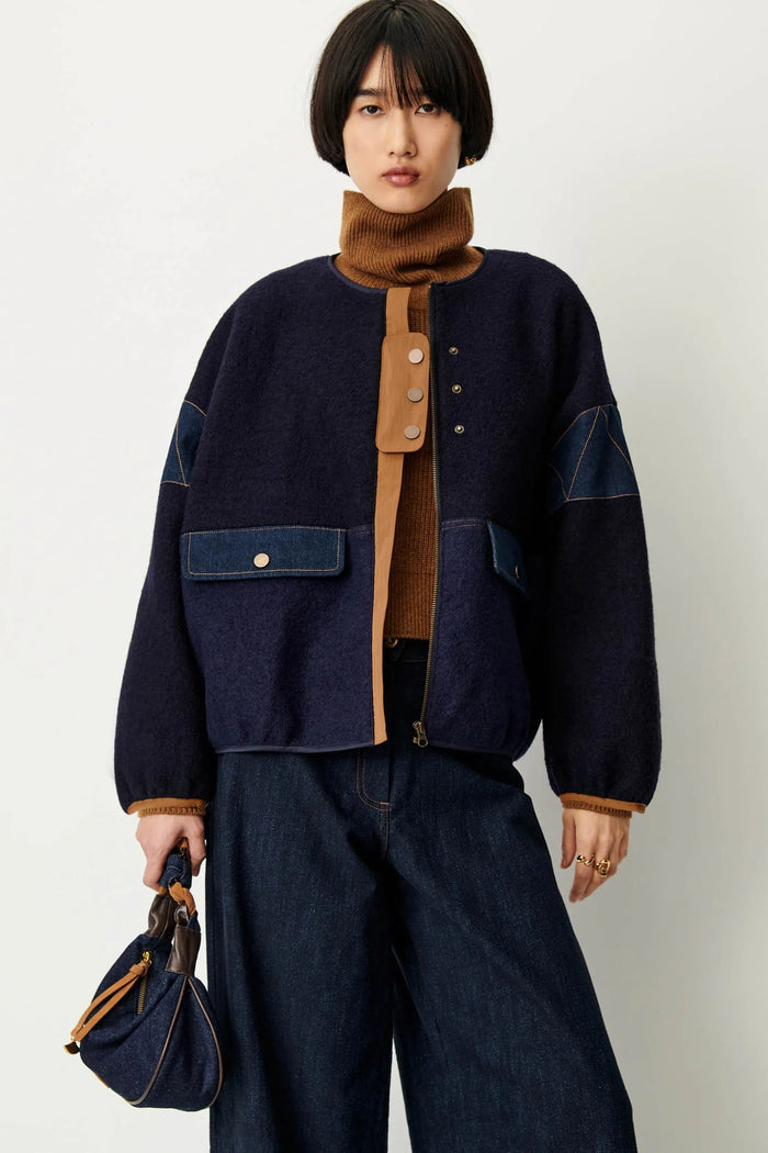 Sessùn Cold Night Indigo Mood Jacket
