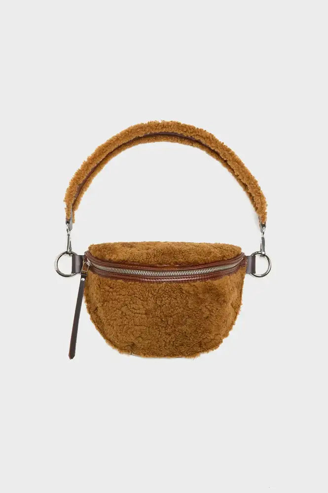 Bellerose Rosie Teddy Pecan Sling Bag