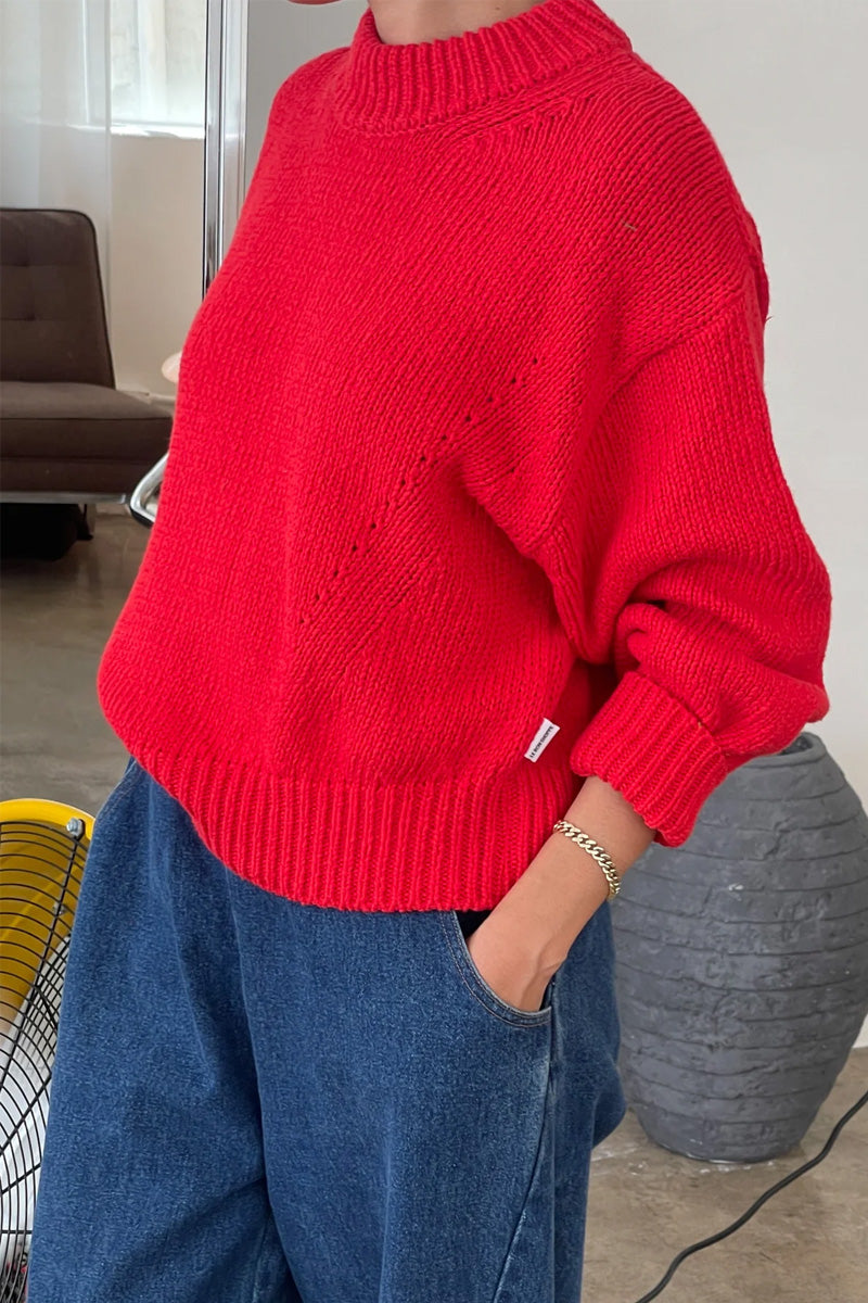 Le Bon Shoppe Zoe Chilli Jumper - The Mercantile London