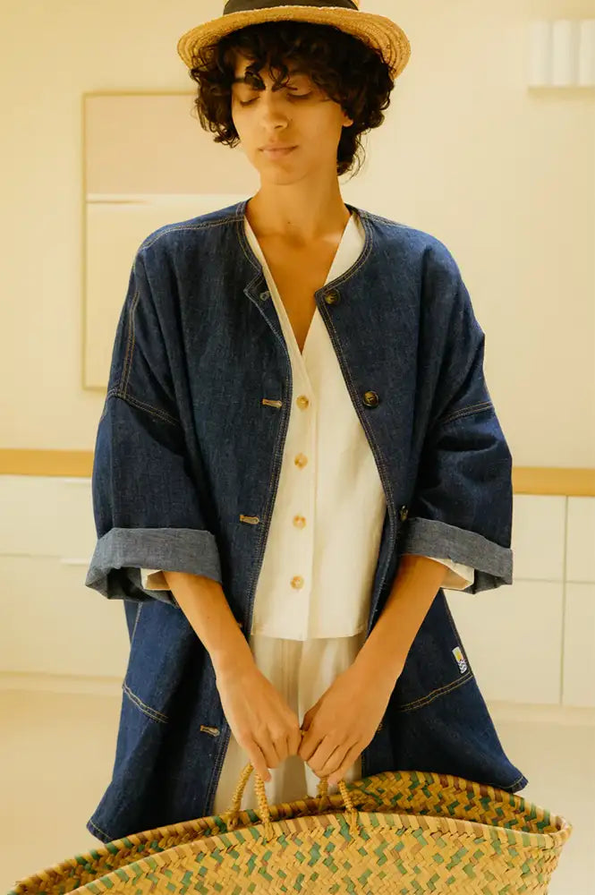 L.F. Markey Lowe Chambray Denim Jacket - The Mercantile London