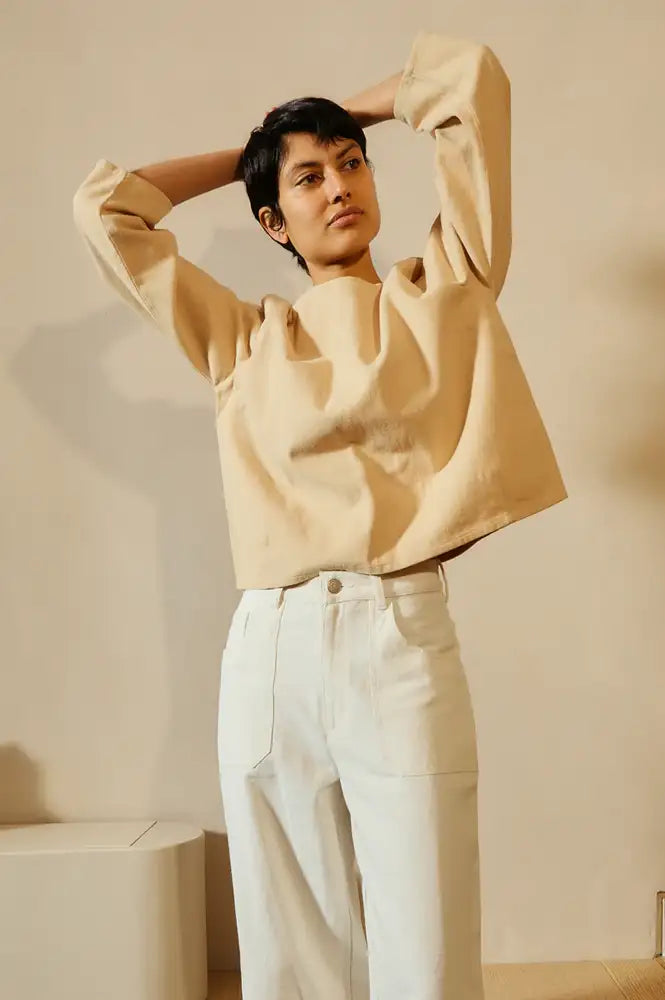 L.F. Markey Oslo Beige Top - The Mercantile London