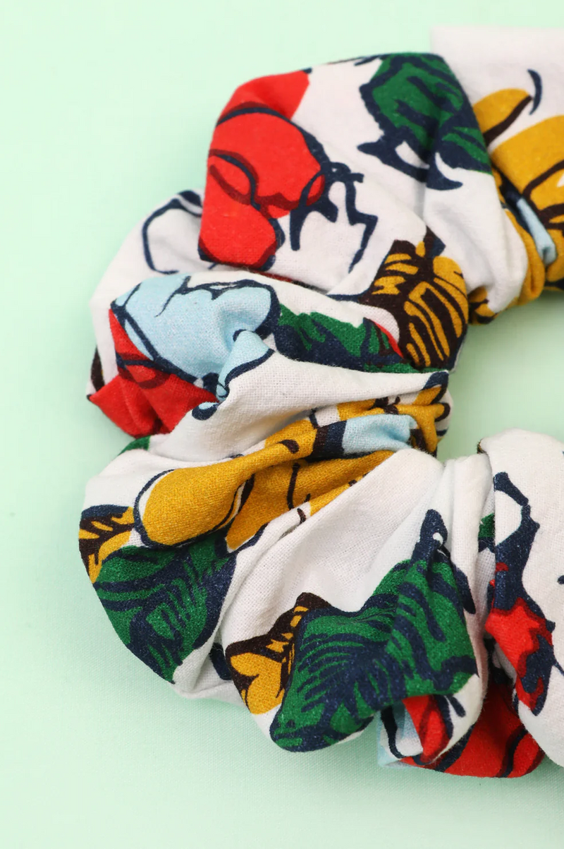L.F. Markey Cosmos Floral Scrunchie - The Mercantile London