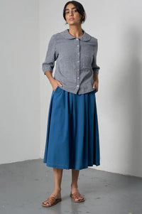 Bibico Wander Indigo Denim Skirt - The Mercantile London