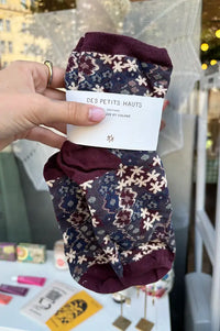 Des Petits Hauts Octavia Floral Jacquard Socks