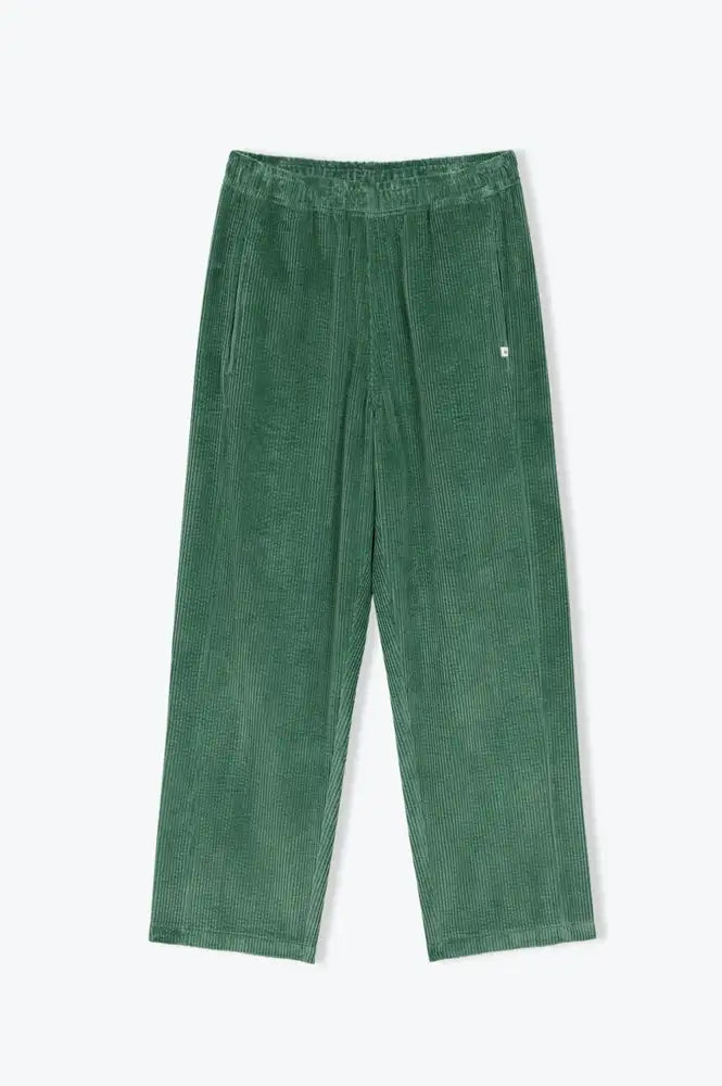 A.P Forest Green Velvet Corduroy Trousers