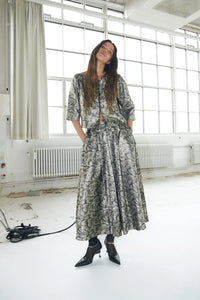 Lolly's Laundry Catalina Silver Maxi Skirt - The Mercantile London