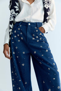 The New Society Lia Embellished Jeans - The Mercantile London