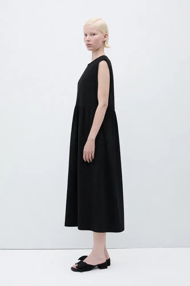 Rita Row Tulula Black Midi Dress - The Mercantile London