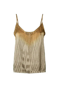 Rabens Saloner Glaede Cognac Ombre Ikat Camisole Top - The Mercantile London