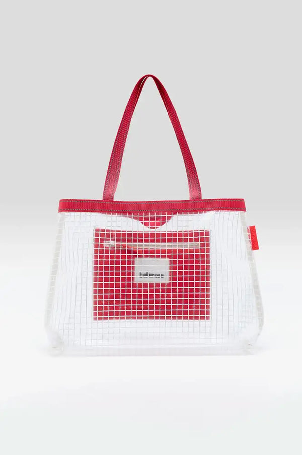 Bellerose Hilyao Red Ripstop Handbag - The Mercantile London