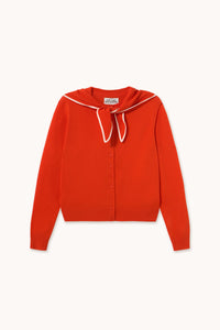 The Tiny Big Sister Lara Scarf Neck Cardigan