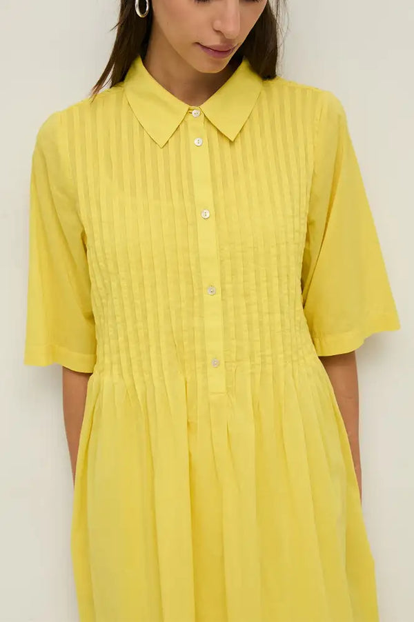 Yerse Chartreuse Yellow Dress - The Mercantile London