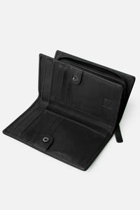 Biba Perkins Black Braided Wallet