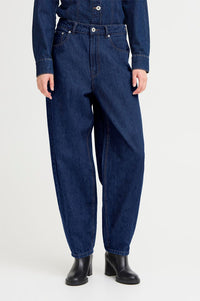 ICHI Berisel Barrel Leg Jeans - The Mercantile London