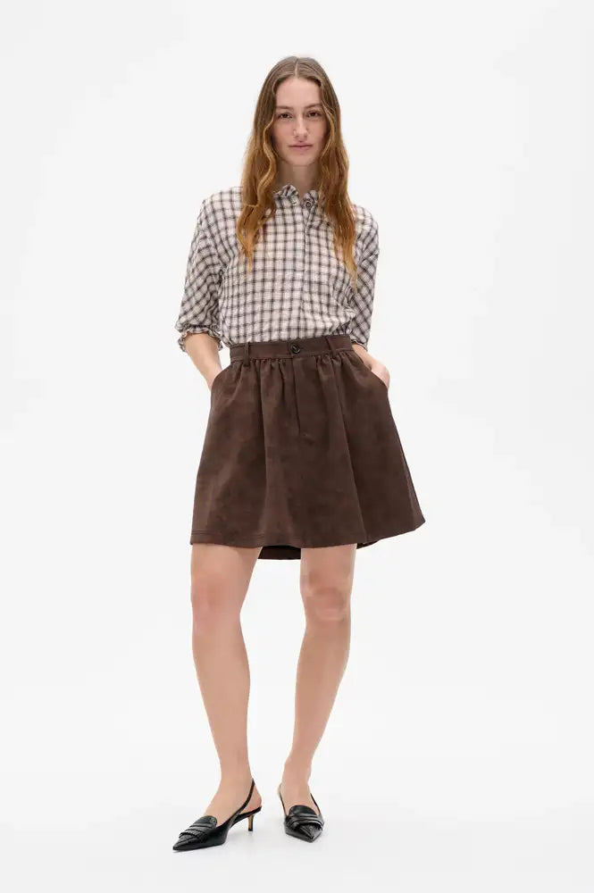 Baum Und Pferdgarten Shea Coffee Bean Brown Skirt