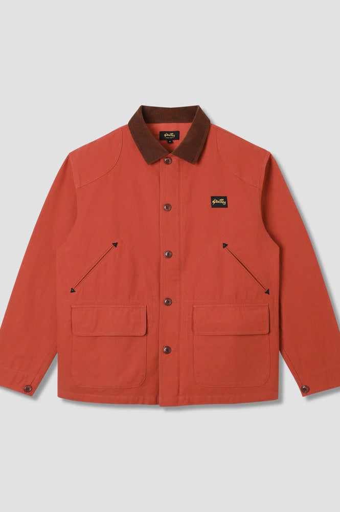 Stan Ray Washed Red Hunters Jacket - The Mercantile London