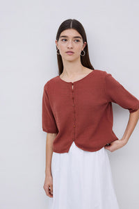Yerse Sailor Oxide Blouse - The Mercantile London